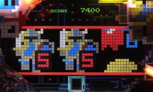 パチンコPAナムココレクション89ver.のボタン演出ライン色変化赤