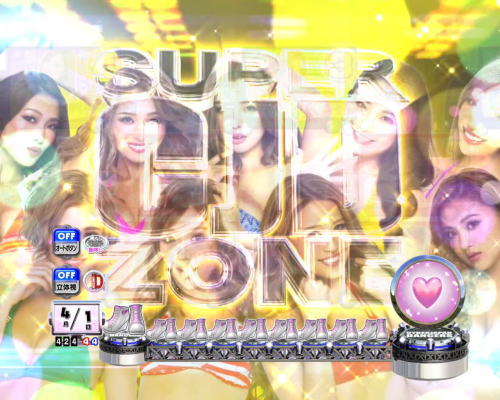 PAぱちんこ乗物娘77ver.のSUPER CJD ZONE画像
