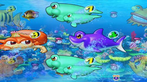 パチンコPA新海物語の黒潮リーチ画像