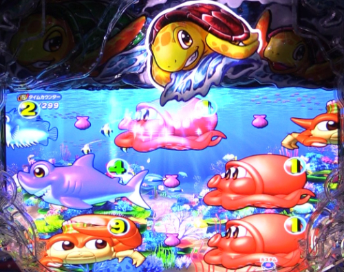 パチンコPA新海物語の2カメ画像