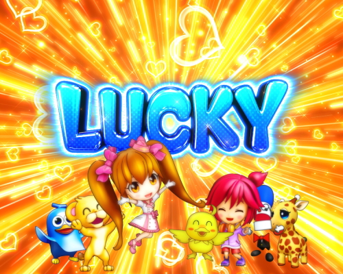 パチンコPA野生の王国GOのLUCKY偶数揃いの画像