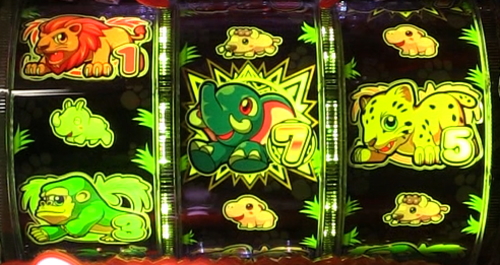 パチンコPA野生の王国～どらむサファリ～のスーパー野生タイム画像