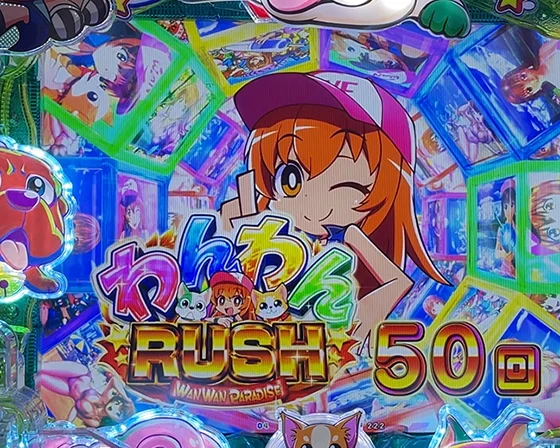 わんわんRUSH突入画面