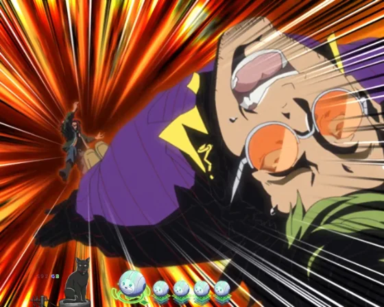 チンピラ吹っ飛び予告