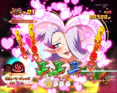パチンコe冒険島のドキドキ予告