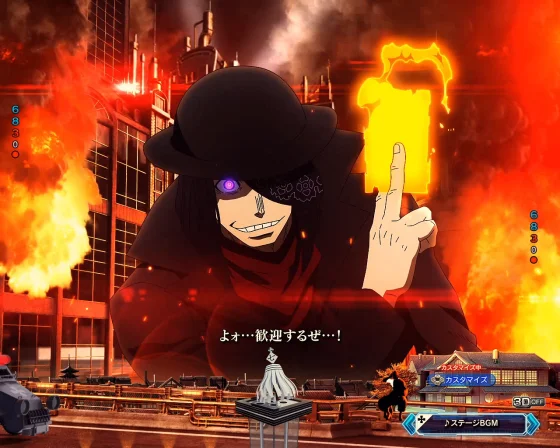 キャラ登場