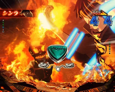 パチンコeフィーバー炎炎ノ消防隊2 紅丸ver.の“焰ビト”強襲予告
