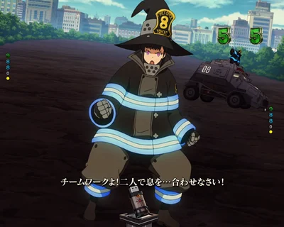 パチンコeフィーバー炎炎ノ消防隊2 紅丸ver.のマッチボックス通過