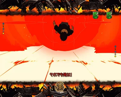 パチンコeフィーバー炎炎ノ消防隊2 紅丸ver.のシンラの炎が赤