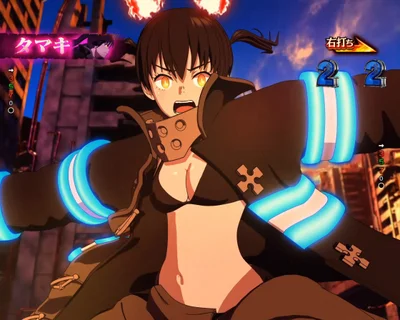 パチンコeフィーバー炎炎ノ消防隊2 シンラver.のバトルリーチ