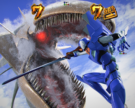 エヴァ系SP零号機vsガギエル