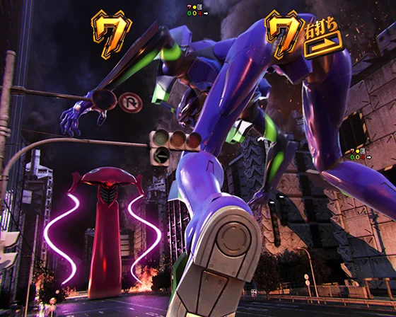 暴走エヴァSPリーチ　初号機vsシャムシエル