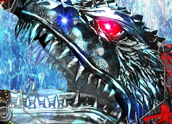 GODZILLA7(ゴジラ/パチンコ)のキングギドラリーチ