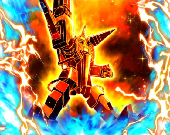 スマパチ SSSS.GRIDMAN メガSTART 159ver.のFULL POWER演出の画像