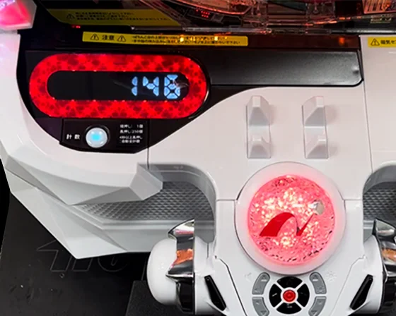 レバ熱告知カスタム赤発生時