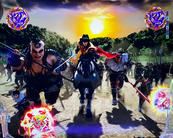 急リーチ（河原田城陥落）