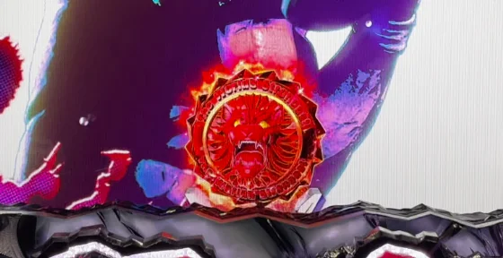 パチンコe範馬刃牙 199ver.199の赤保留画像