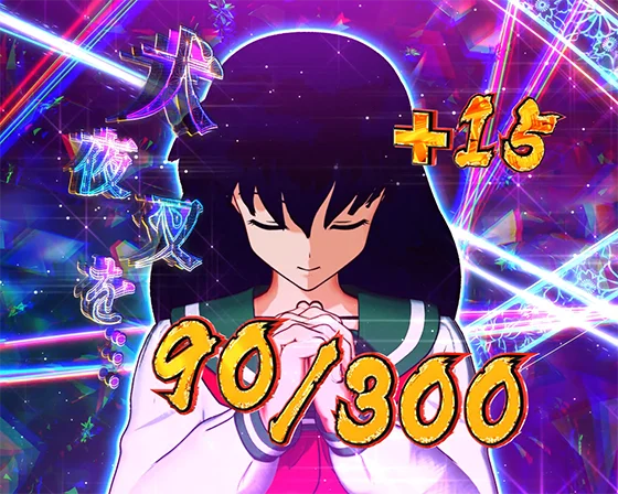 犬夜叉3（パチンコ）のかごめチャージ