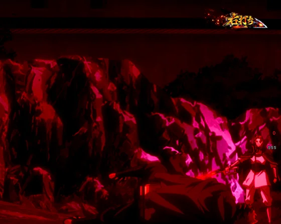 液晶の色（赤）