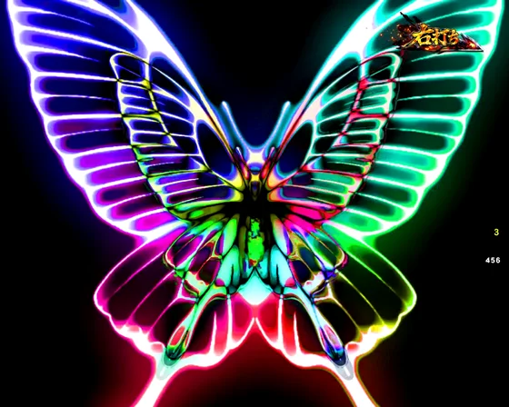 蝶フリーズ