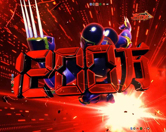 ウォーズマン　ボタン一撃