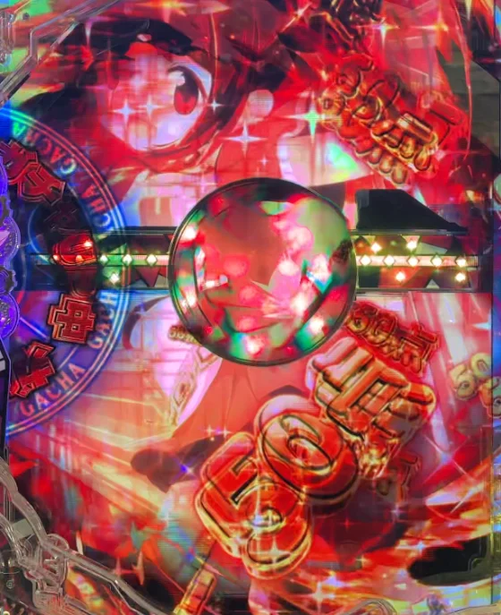 パチンコeマギアレコード 魔法少女まどか☆マギカ外伝の50点フラッシュ予告画像