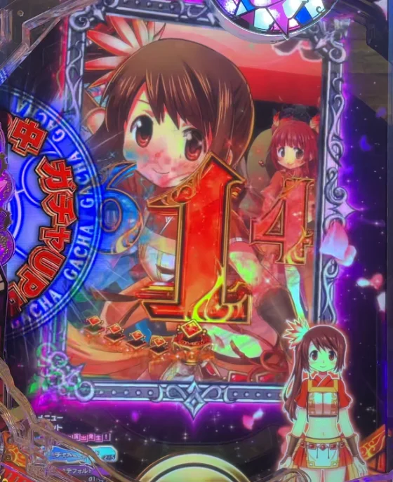 パチンコeマギアレコード 魔法少女まどか☆マギカ外伝のシェイクビジョン予告画像