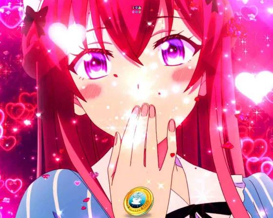 女神のカフェテラス（パチンコ）のキスストック予告