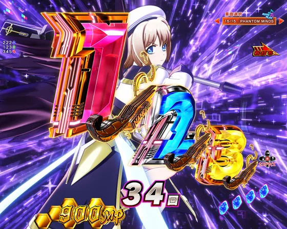 斬りかかり図柄停止演出