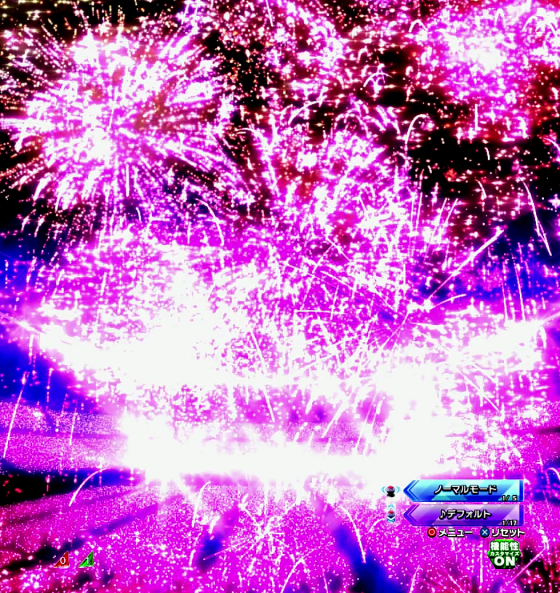 パチンコe 乃木坂46 Ⅱ SWEET Versionの連発花火予告