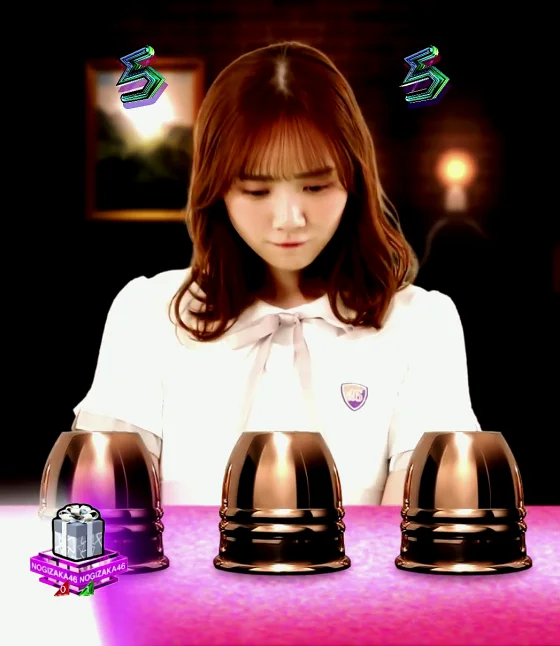 パチンコe 乃木坂46 Ⅱ SWEET Versionのカップ&ボール