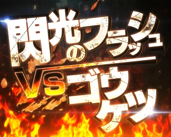 フラッシュVSゴウケツリーチ