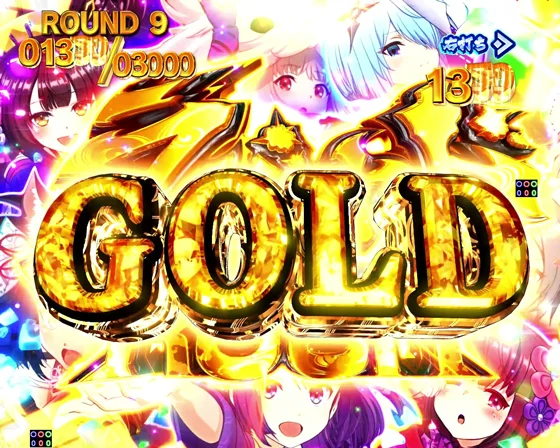 ラグナドRUSH GOLDの突入画面