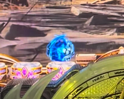 保留変化予告：青