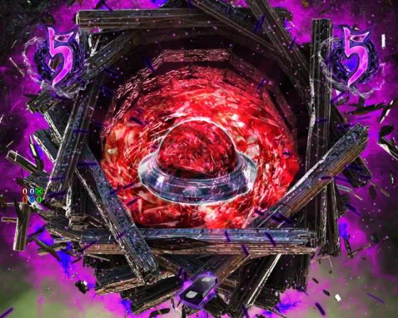 中図柄ルーレット予告