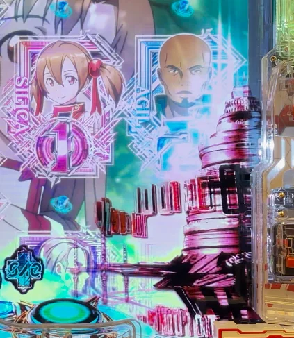 パチンコeソードアート・オンライン 閃光の軌跡 99Ver.の転移前兆予告画像