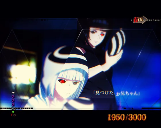 ジャッジメントバトル中のクロナ＆ナシロ