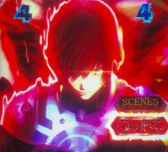 パチンコe ULTRAMAN 4500超ライトの覚醒チャンスSCENE UP画像