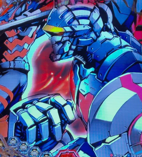 パチンコe ULTRAMAN 4500超ライトのリーチ後アイキャッチ画像