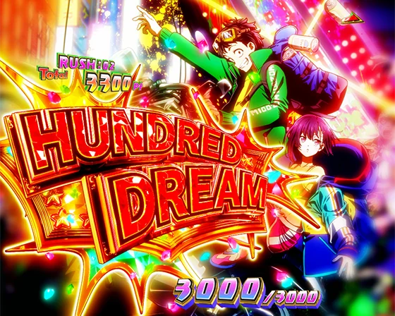 ハンドレッドドリーム突入画面