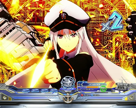 アズールレーン異次元トリガー79（パチンコ）のエンタープライズ連続予告