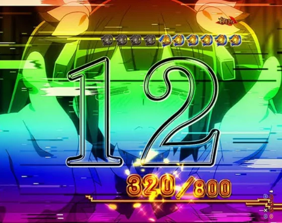 Pフィーバーダンジョンに出会いを求めるのは間違っているだろうか2 LT-Light ver.のLT突入チャレンジ演出神の祝福チャレンジの画像