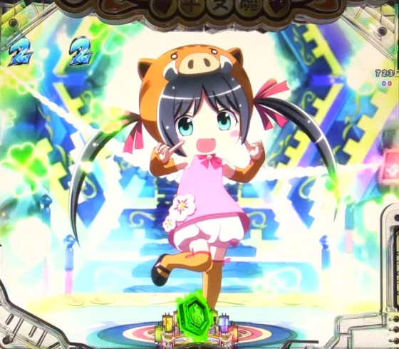 パチンコPえとたま2 神祭 干支甘の干支神アタック