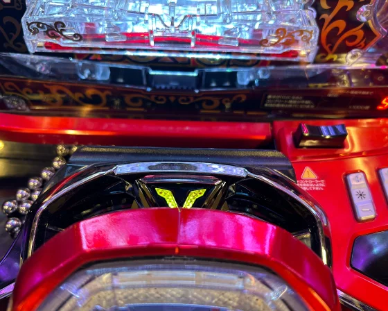 パチンコPフィーバークィーンⅡの隠れVランプ点灯