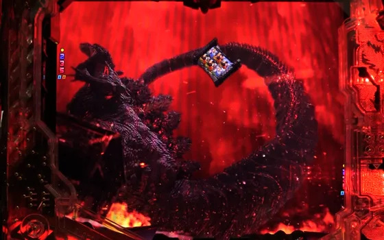 P ゴジラ対エヴァンゲリオン2 超デカシルバーのゴジラ再始動予告