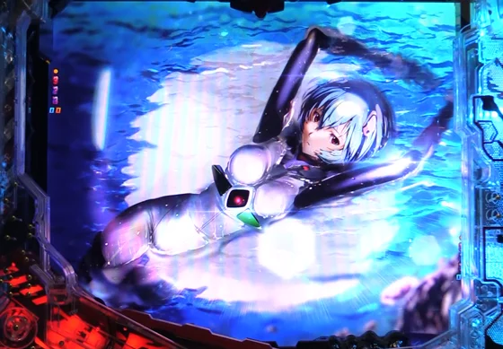 P ゴジラ対エヴァンゲリオン2 超デカシルバーのレイ背景