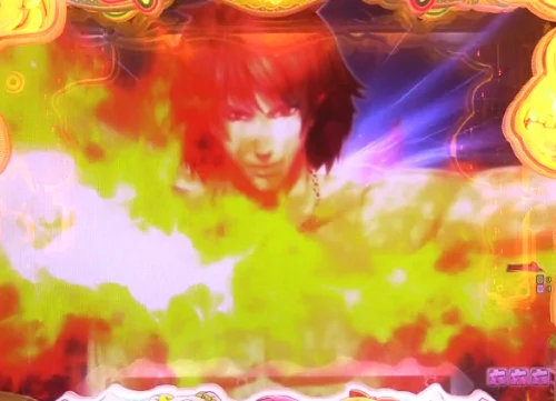 パチンコP【超甘LT】華牌RR 1/49×99de遊タイムの復活演出画像