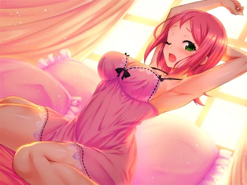 パチンコP【超甘LT】華牌RR 1/49×99de遊タイムの萌カットイン予告画像