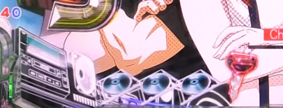 パチンコデジハネP 頭文字D せかんどの鍵保留