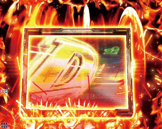 パチンコデジハネP 頭文字D せかんどのドッカンターボ予告